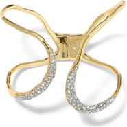 Alexis Bittar Solanales Crystal Freeform Cuff