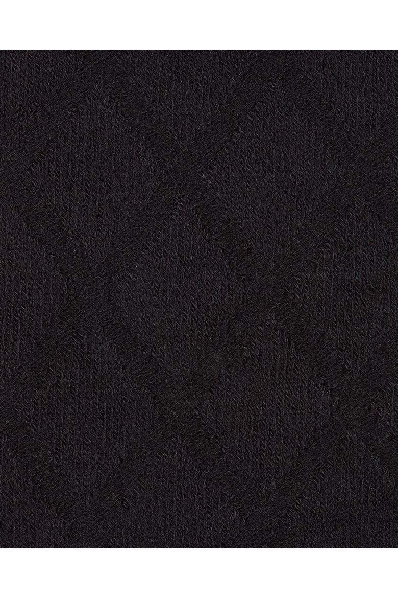 Diamond Crew Socks, Alternate, color, Black
