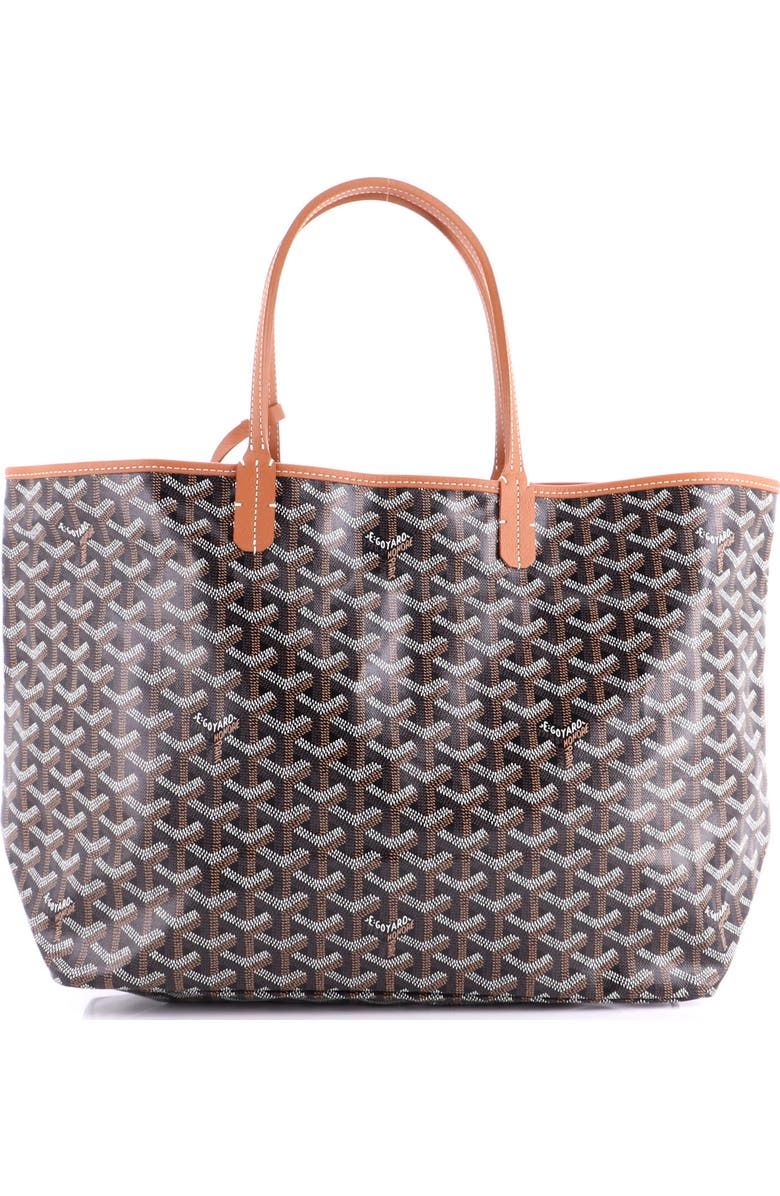 Pre-Owned Goyard Saint Louis Tote Coated Canvas PM, Alternate, color, Brown