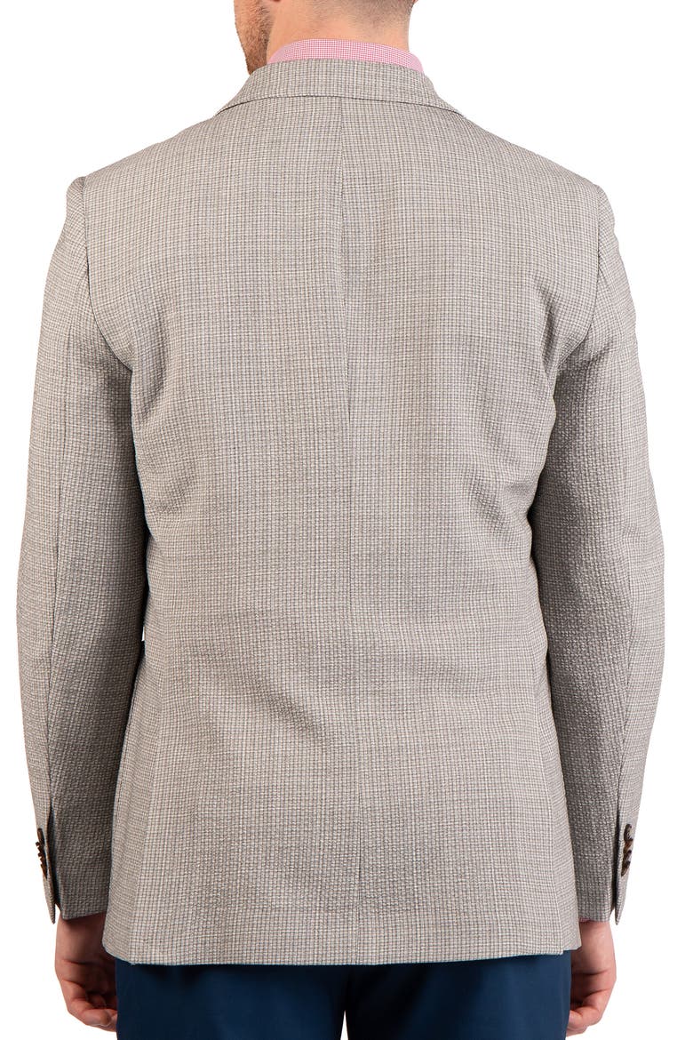 Mini Melange Check Sport Coat, Alternate, color, SAGE