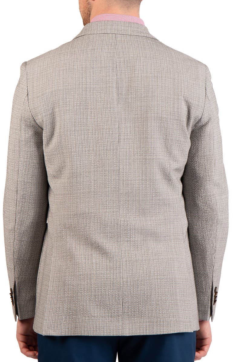 TailorByrd Mini Melange Check Sport Coat, Alternate, color, Sage