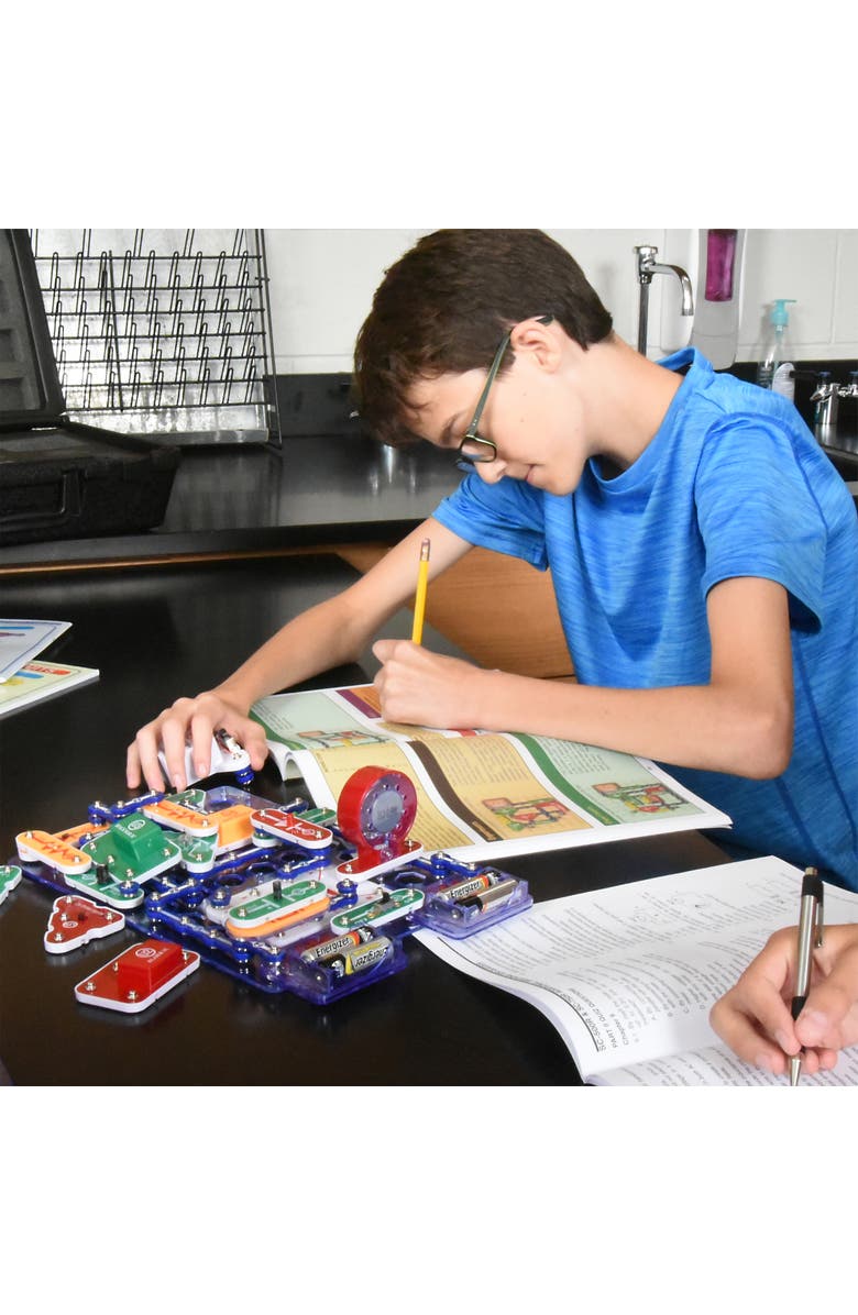 Snap Circuits Extreme Electronics Science Exploration Stem Kit, Alternate, color, Multicolored