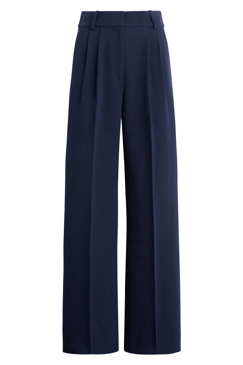 The Favorite Pant Pleated Pants, Alternate, color, NAVY