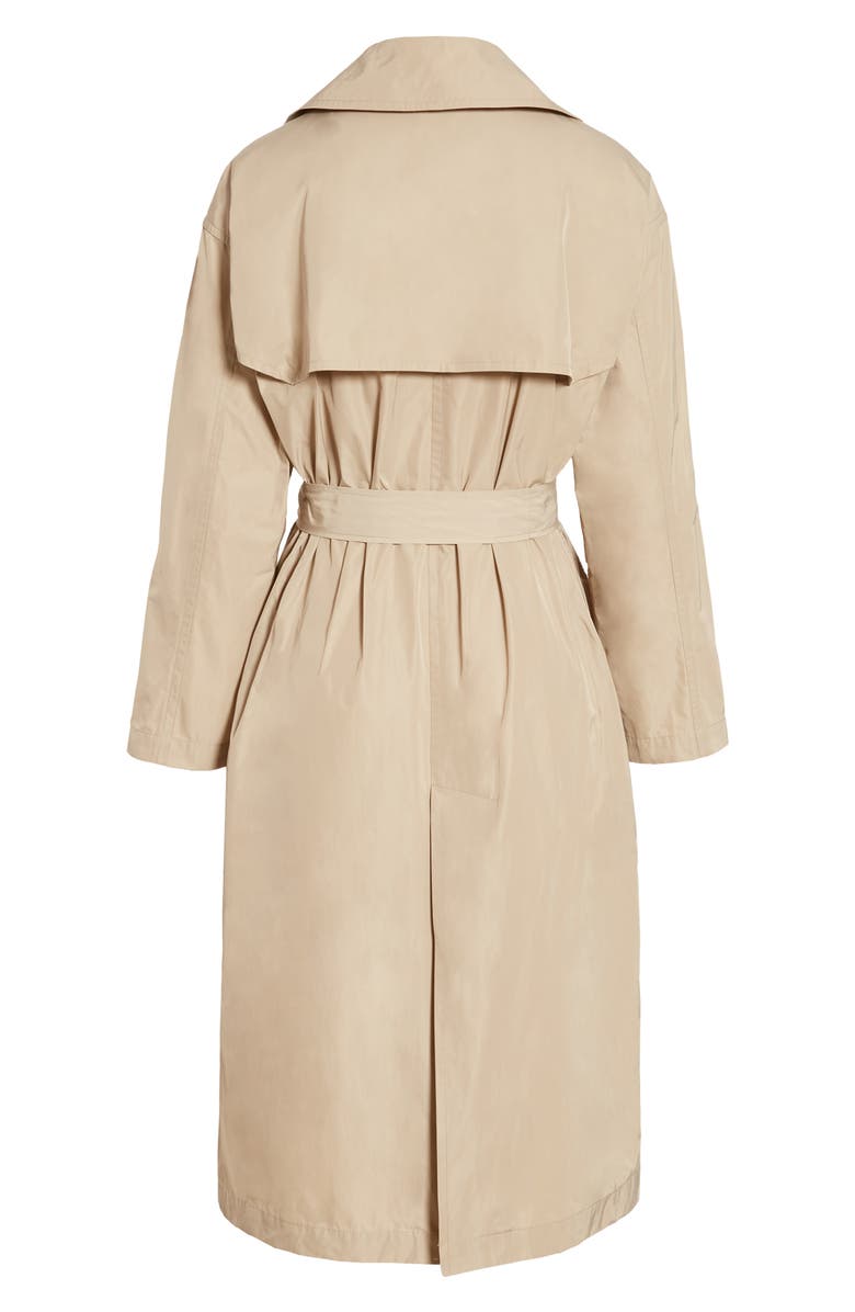 SEVENTY VENEZIA Double Breasted Technical Trench Coat, Alternate, color, 