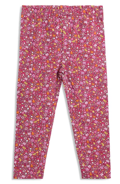 Jojo Maman Bébé Jojo Maman Bebe Fox Cotton Graphic Sweatshirt & Floral Leggings Set In Multi