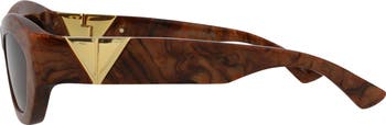 54mm Geometric Sunglasses