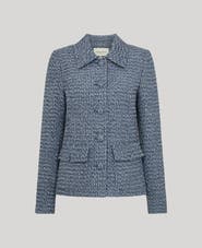 Really Wild Clothing Elinor Short Bouclé Jacket