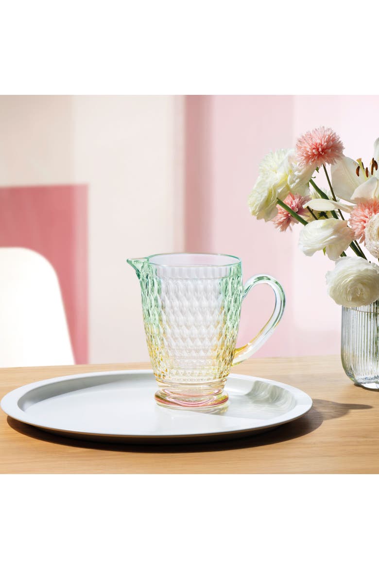 Boston Pearl Pitcher, Alternate, color, Pink