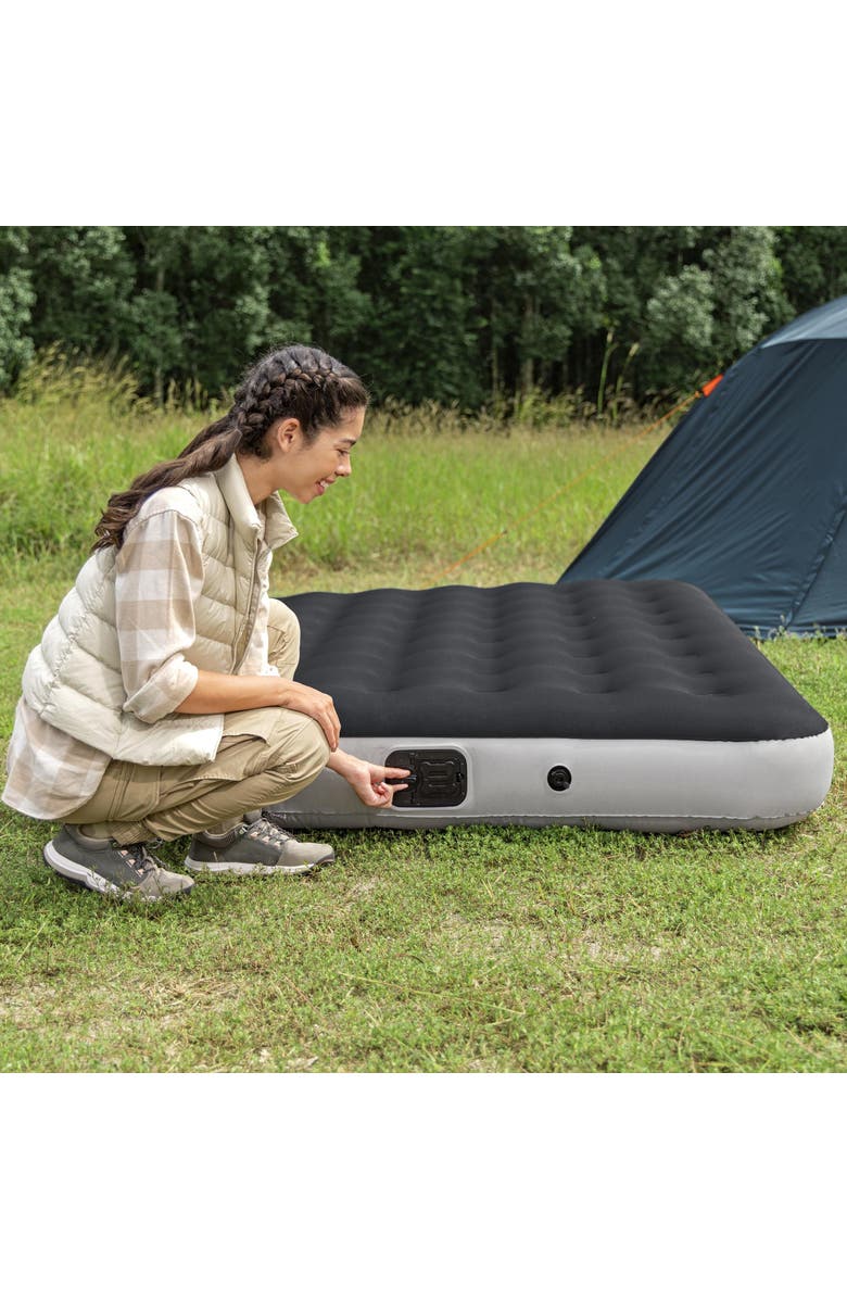 Coleman 9.5 Inch Coleman River Gorge Queen Airbed, Built in Pump, Alternate, color, 