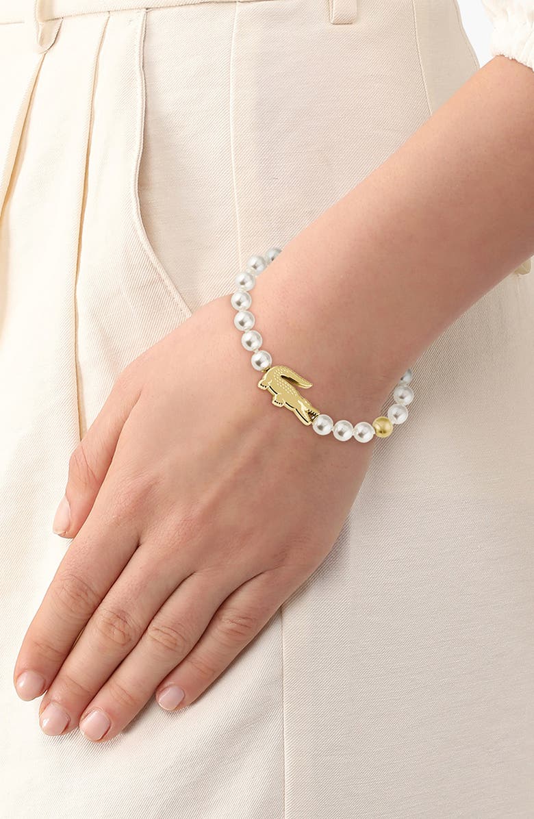 Lacoste Men's Matchpoint Bracelet, Alternate, color, Gold