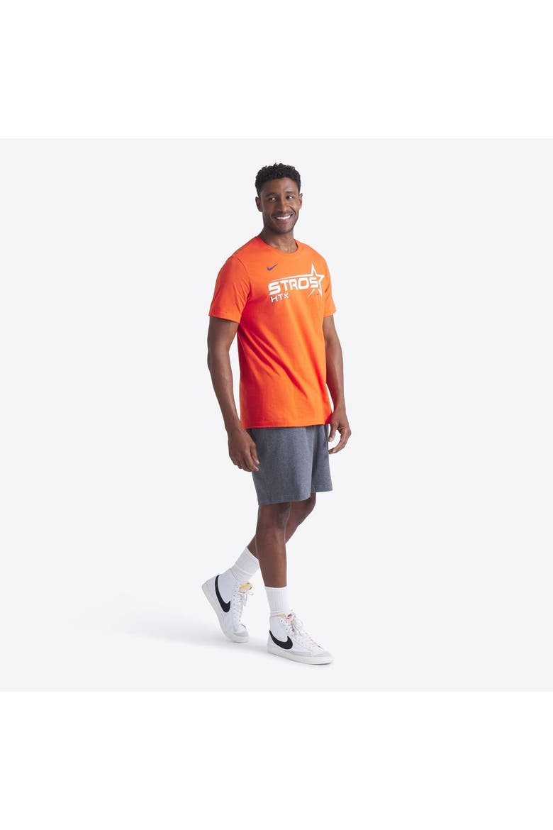 Men's Nike  Orange Houston Astros 2025 City Connect Wordmark Performance T-Shirt, Alternate, color, Orange