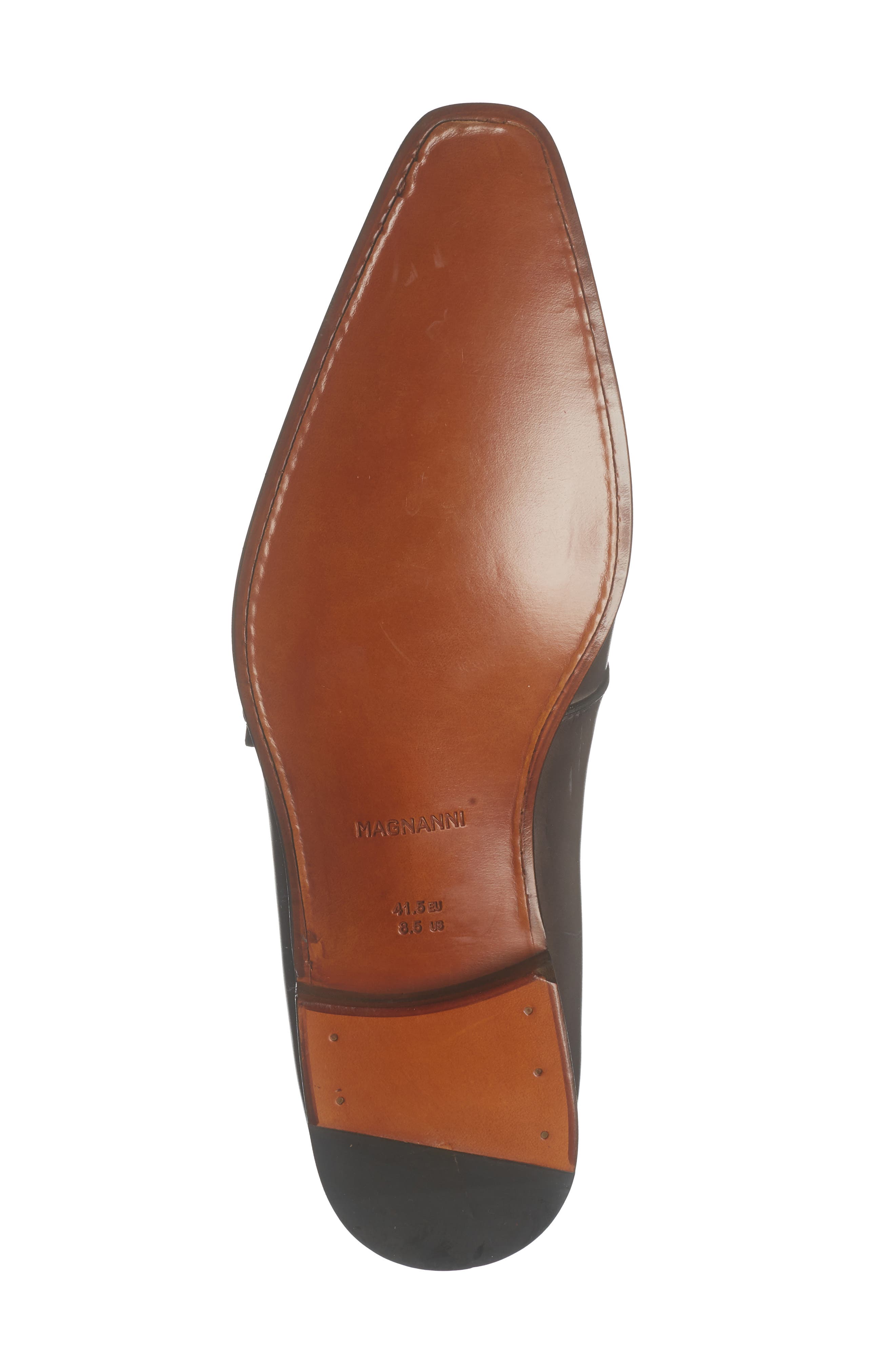 Magnanni Remo Double Monk Strap Loafer, Alternate, color, Grey