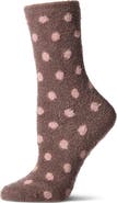 MeMoi Polka Dot Lavender Infused Crew Socks