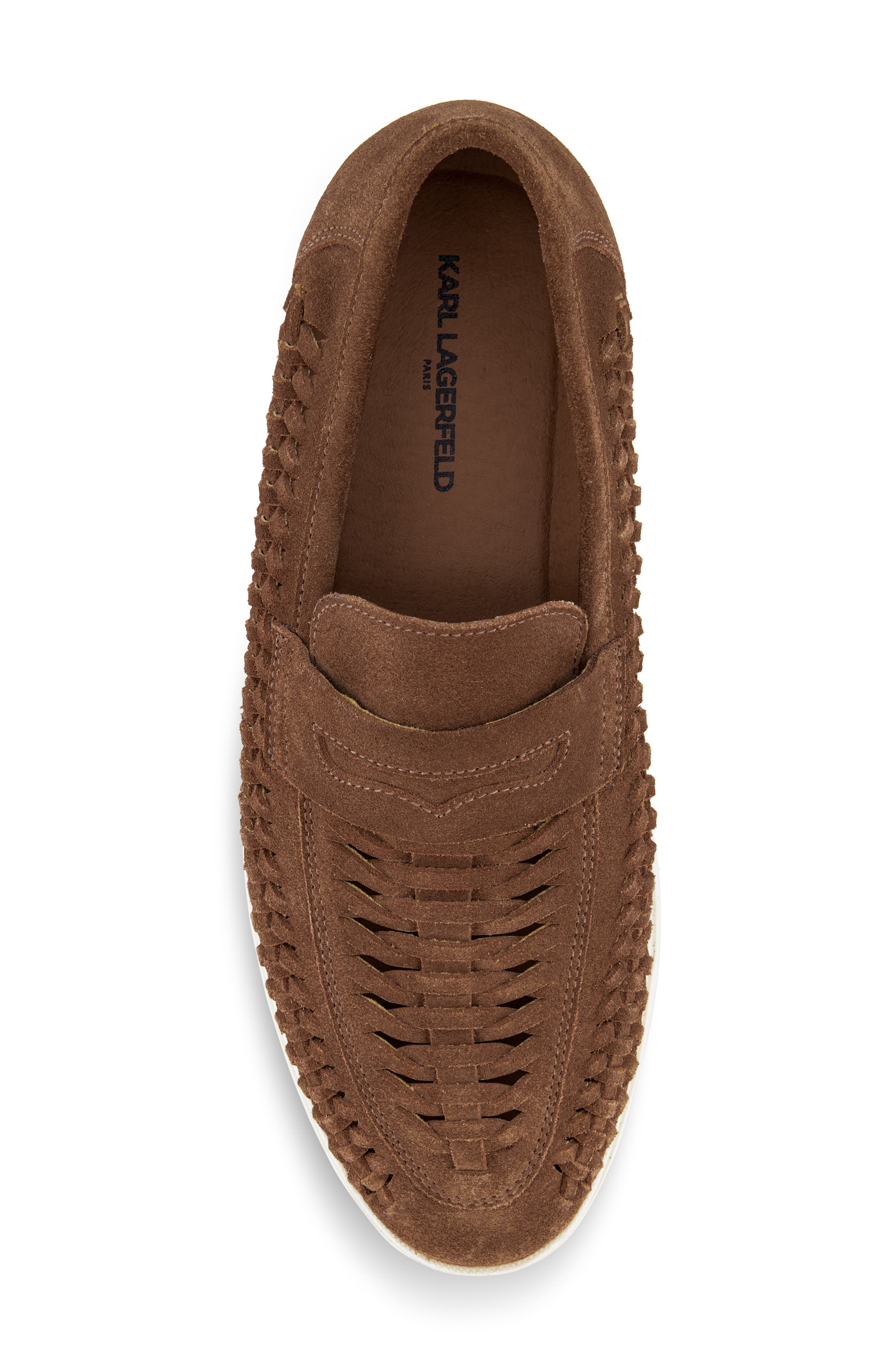 Achille Penny Loafer, Alternate, color, COGNAC