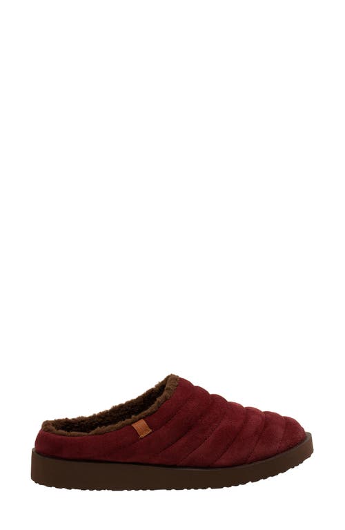 Revitalign Aspen Valley Faux Fur Lined Slipper In Multi