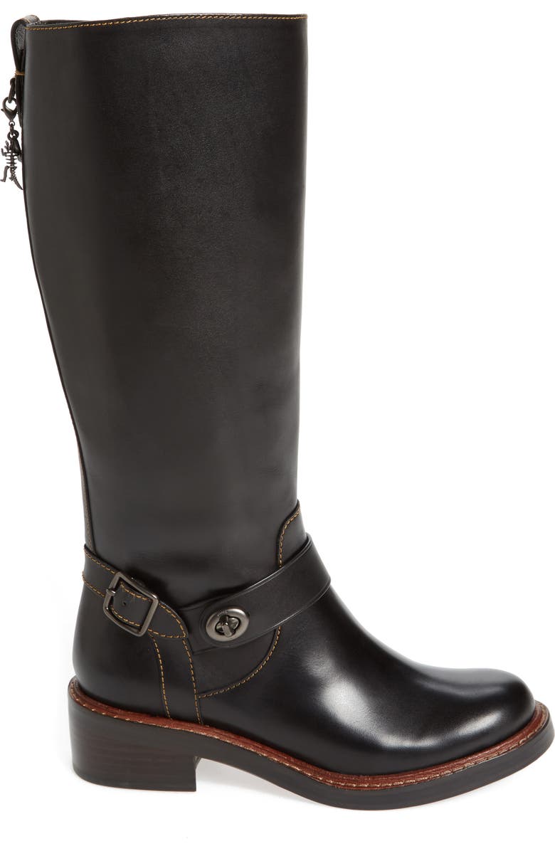 COACH Sutton Riding Boot, Alternate, color,