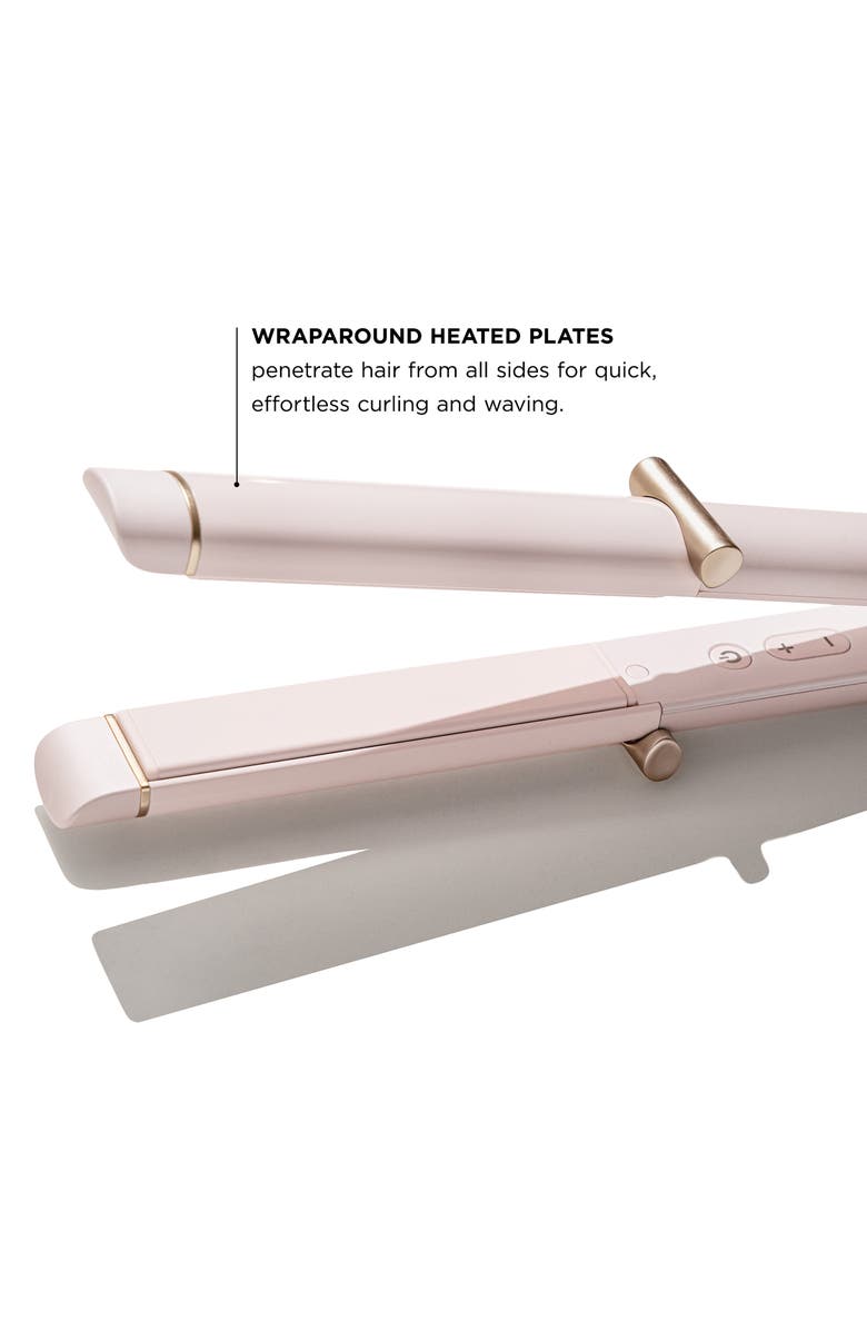 T3 Curling Straightener 2-in-1 Styling Iron, Alternate, color, Satin Blush