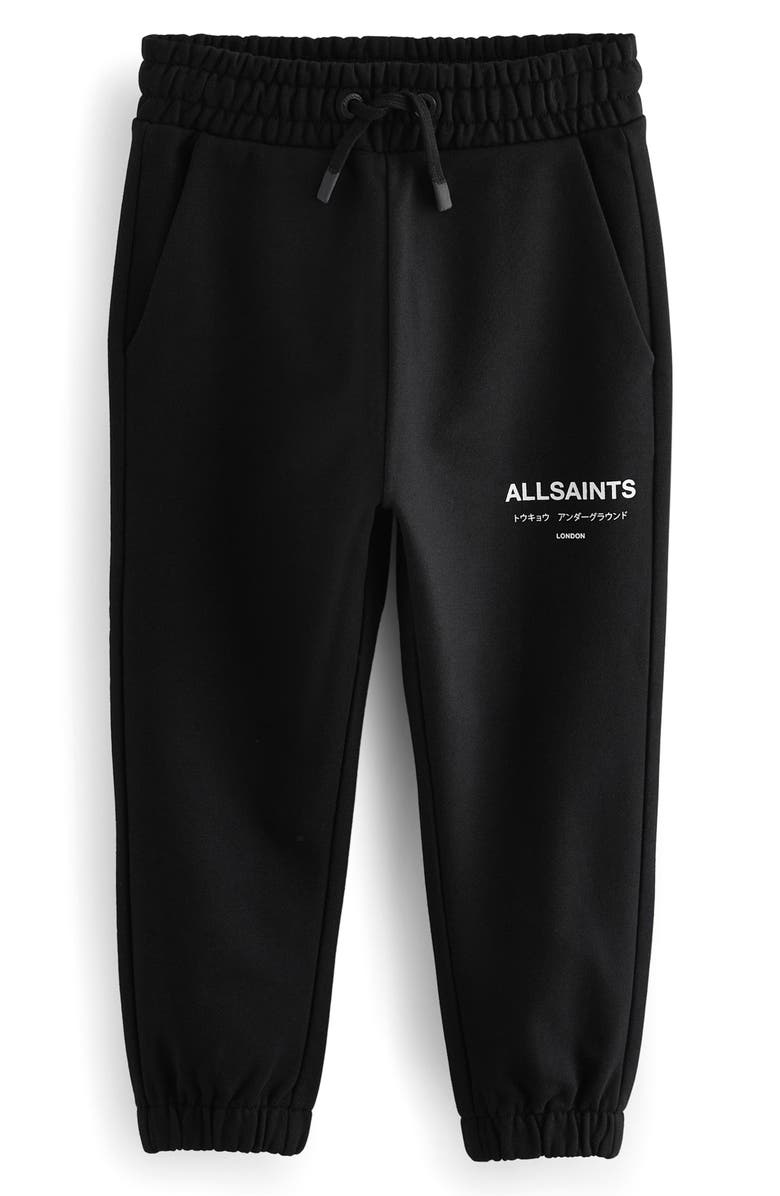smALLSAINTS by ALLSAINTS Kids' Underground Logo Joggers, Main, color, 