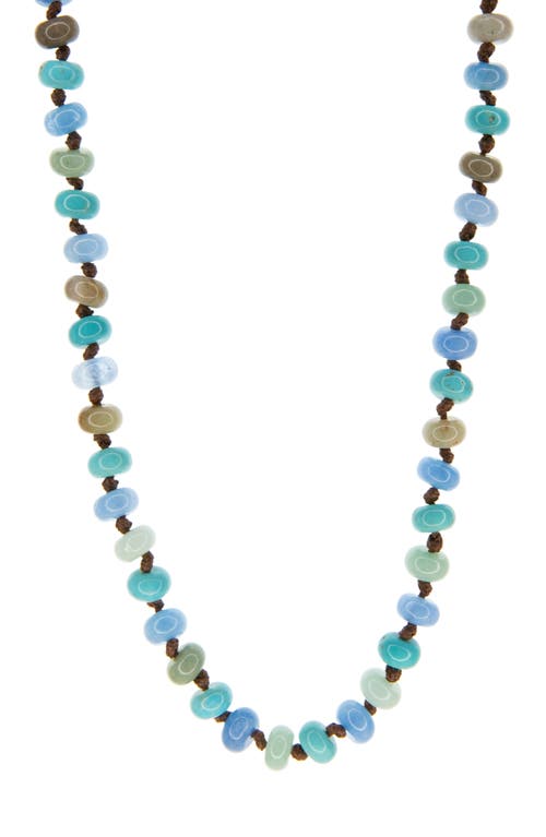 Marlyn Schiff Semiprecious Bead Necklace In Multi