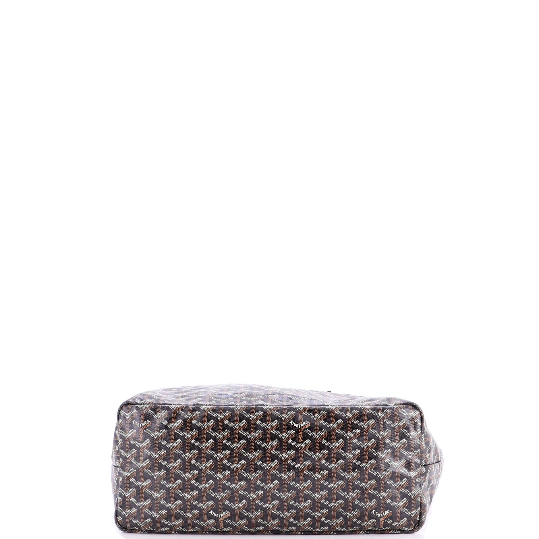 Pre-Owned Goyard Saint Louis Tote Coated Canvas PM, Alternate, color, Black