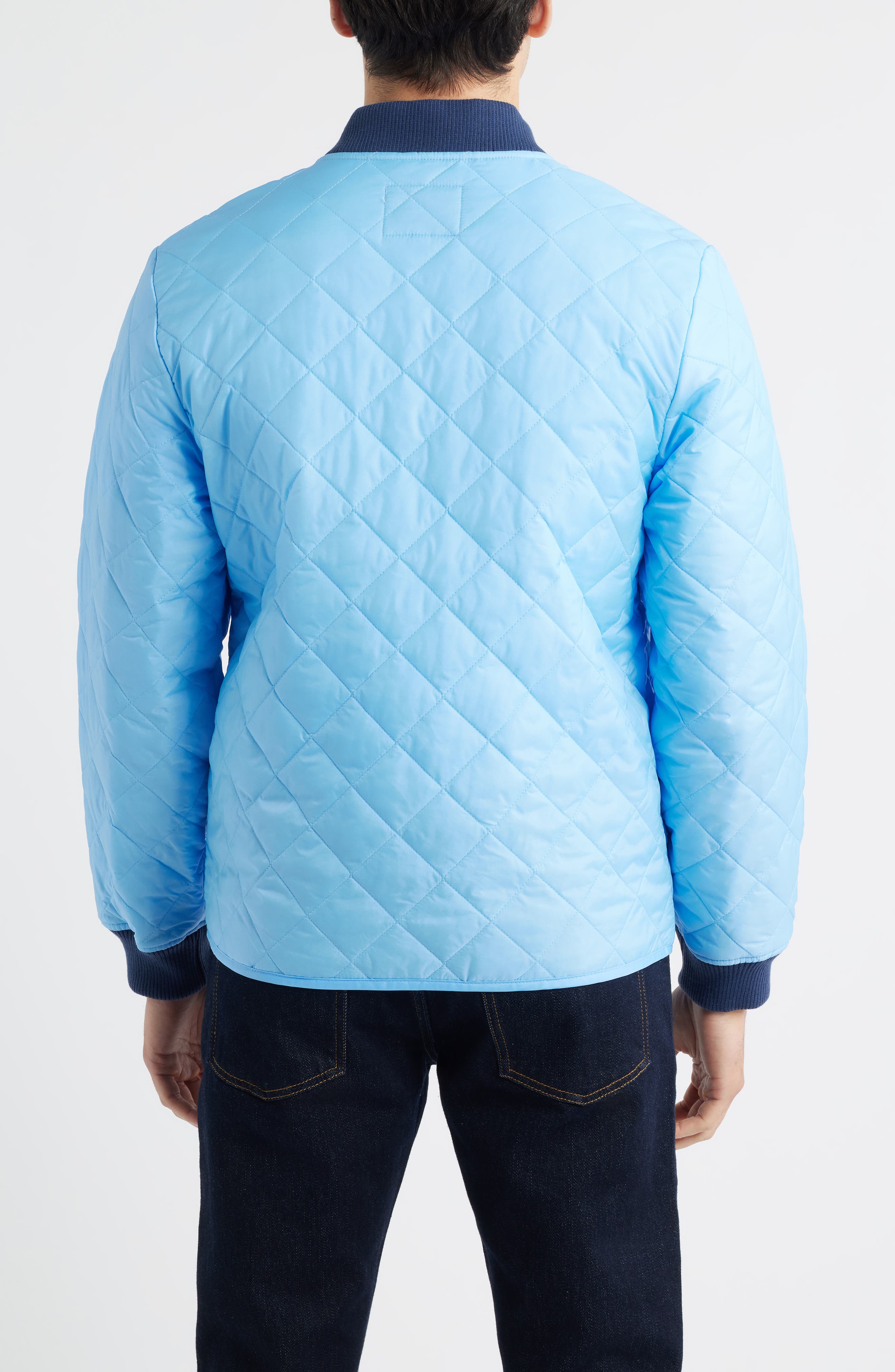 Quilted Nylon Delivery Jacket - image 4