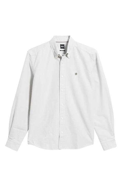 Liam Button Down Cotton Shirt
