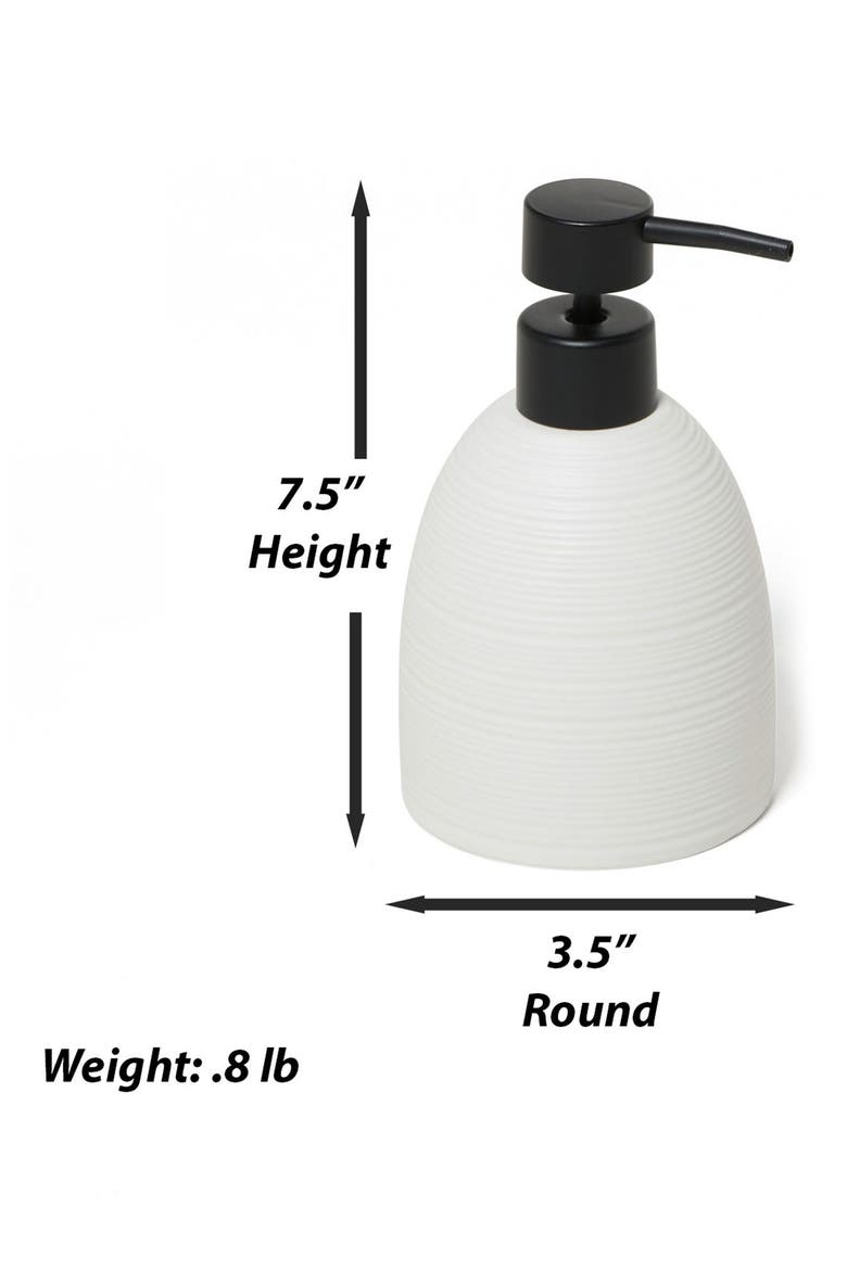 Dubai 3-Piece Bathroom Accessory Set, Alternate, color, WHITE