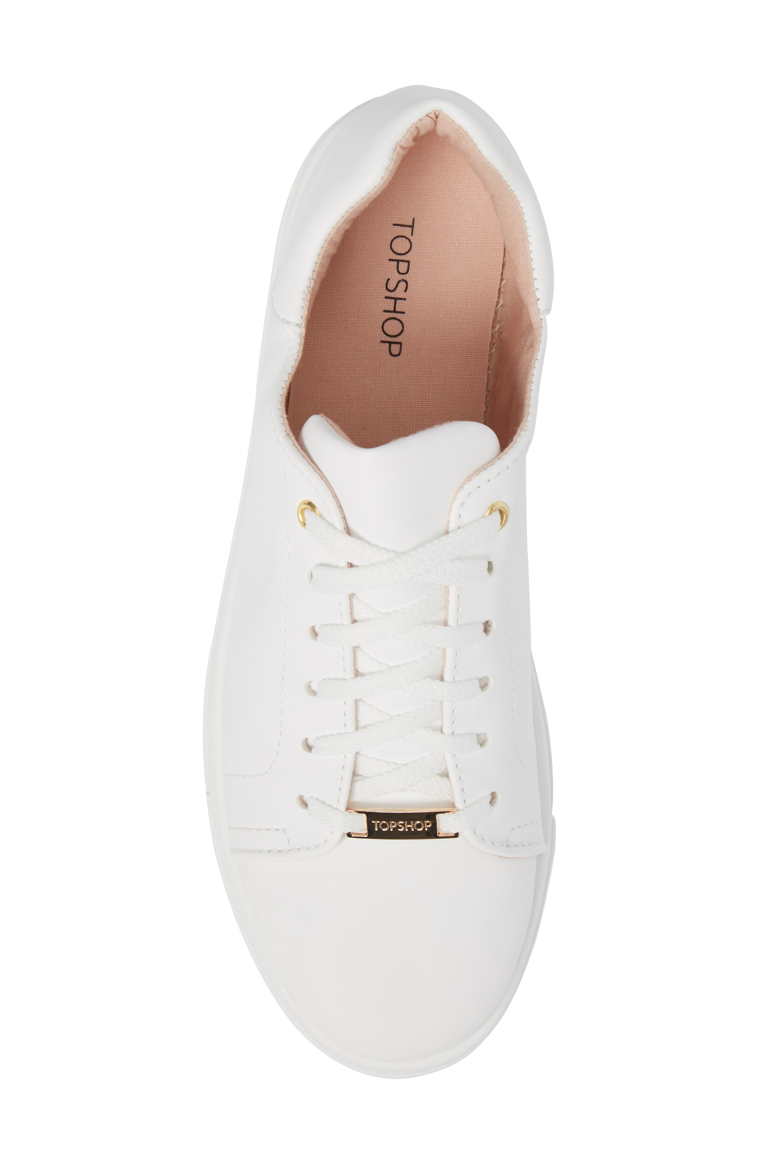Topshop Cluster Sneaker, Alternate, color, 