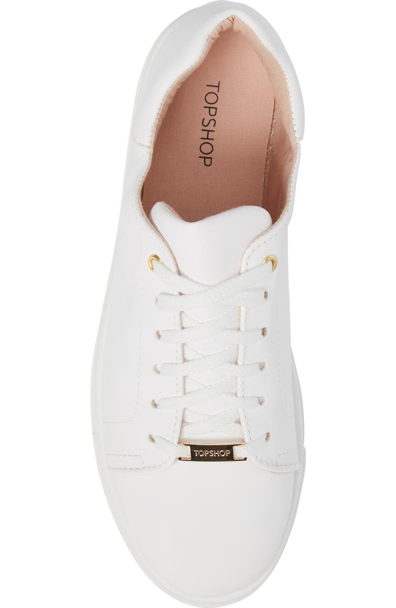 Topshop Cluster Sneaker, Alternate, color,