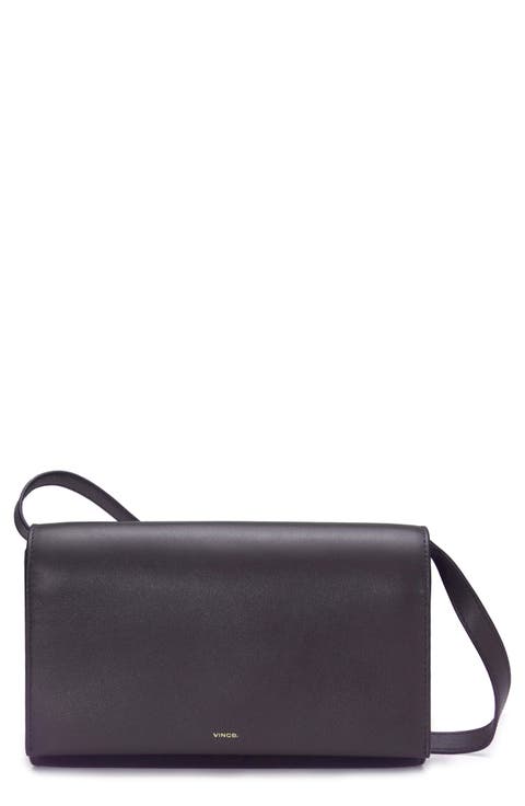 Leather Crossbody Wallet