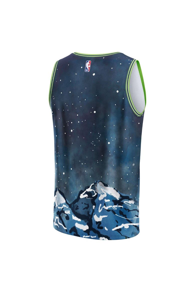 Unisex NBA & KidSuper Studios by Fanatics Blue Minnesota Timberwolves Hometown Jersey, Alternate, color, Blue