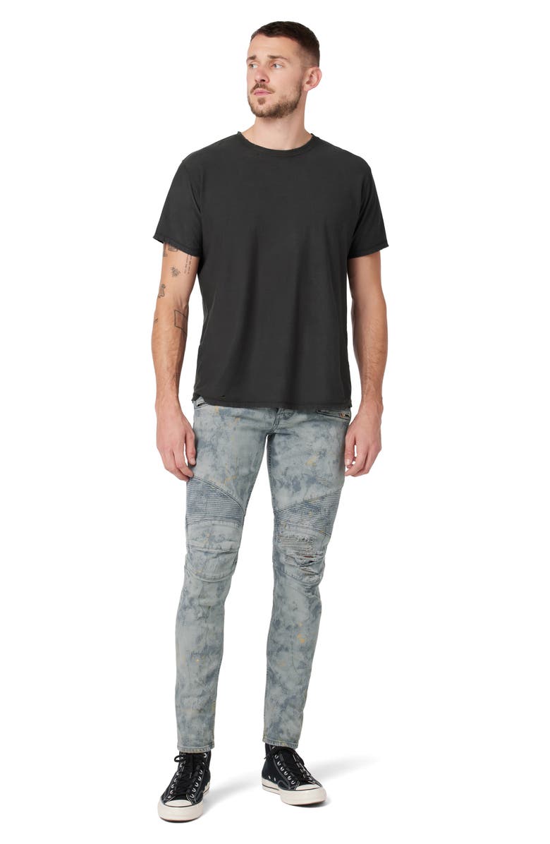 Hudson Jeans Blinder Biker V2 Ripped Moto Skinny Jeans, Alternate, color,