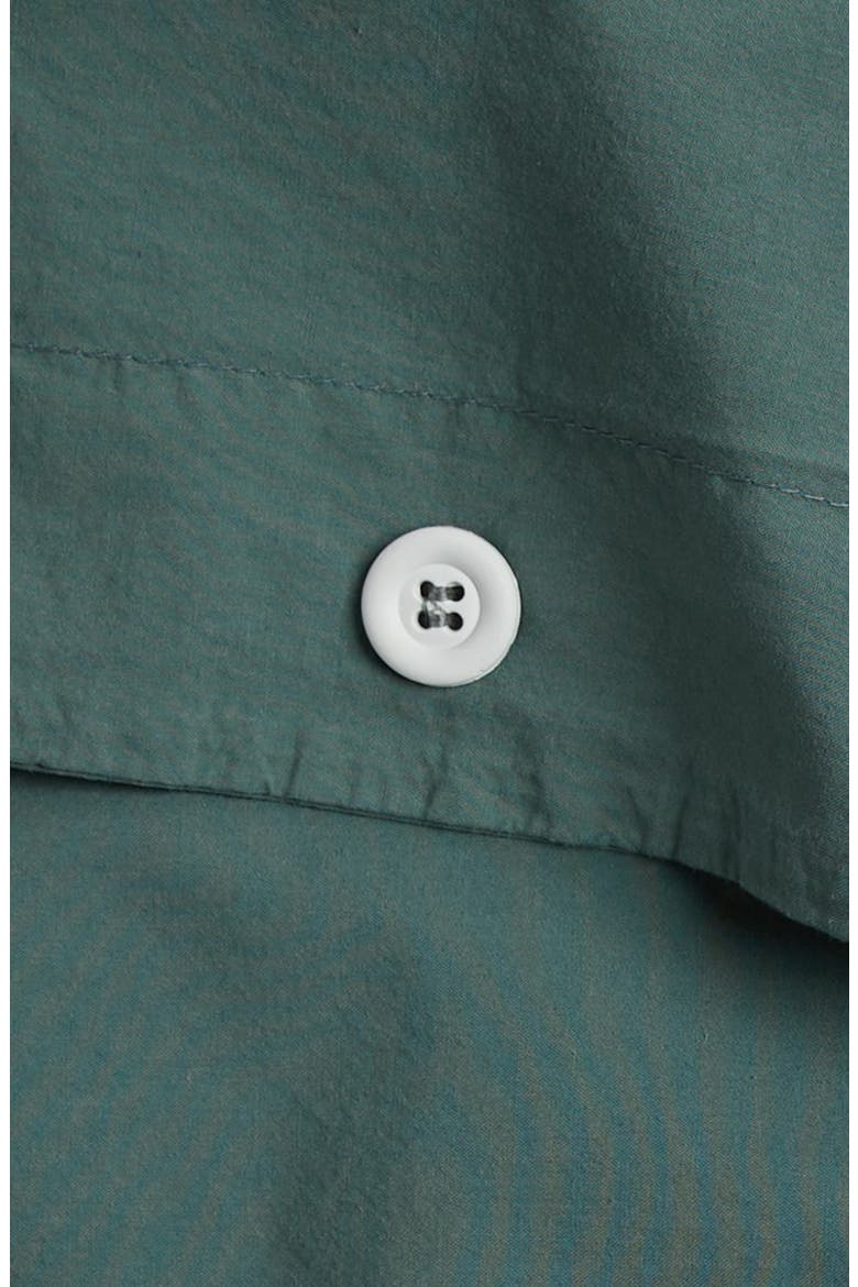 Organic Cotton Duvet Cover, Alternate, color, AGAVE