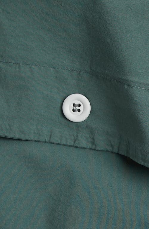 Parachute Organic Cotton Duvet Cover In Green