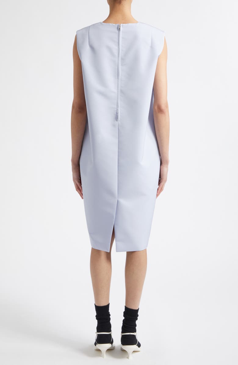 Jil Sander Press Fold Shift Dress, Alternate, color, Juniper