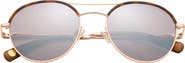 Ted Baker London 53mm Round Sunglasses
