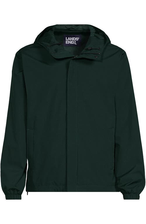 LANDS' END LANDS' END SQUALL WATERPROOF PACKABLE RAIN JACKET