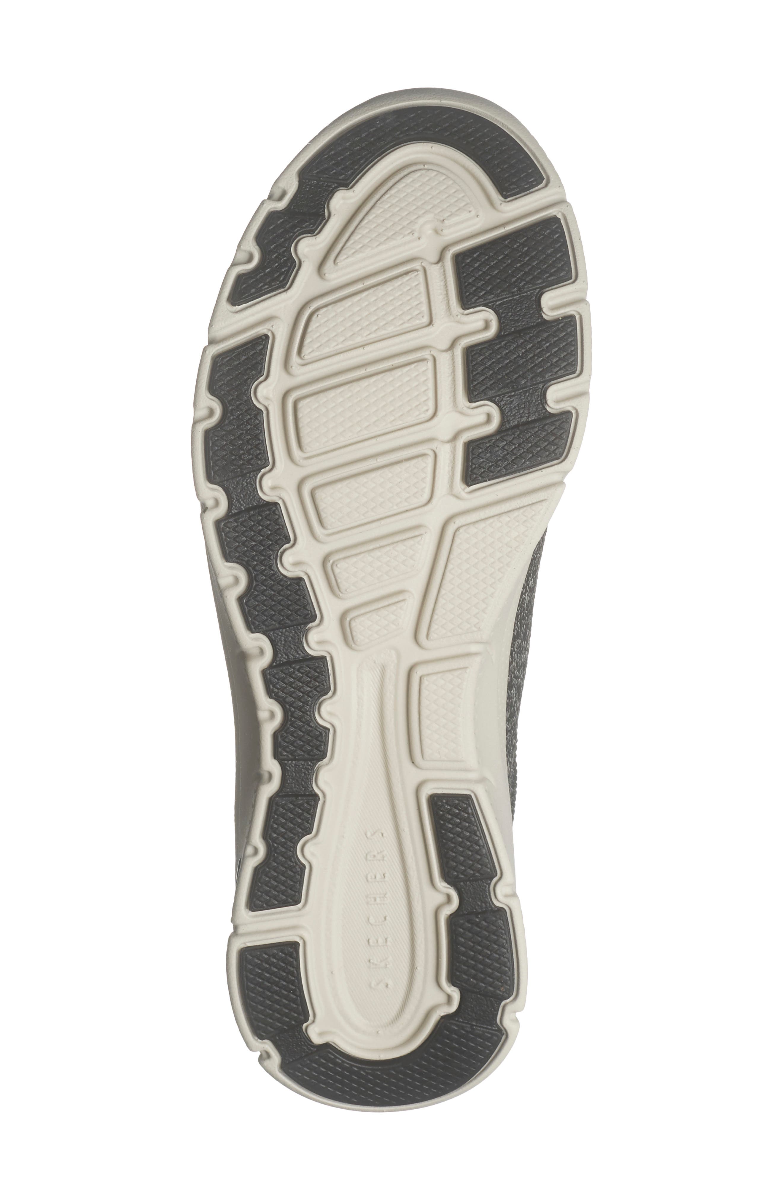 SKECHERS Go Walk Arch Fit Slip-On Sneaker, Alternate, color, Grey/ Black Night