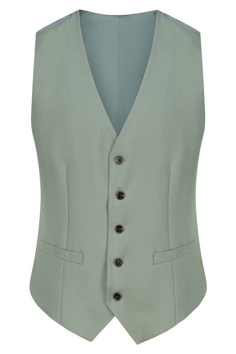 Premium Slim Fit 3-Piece Suit, Alternate, color, SAGE