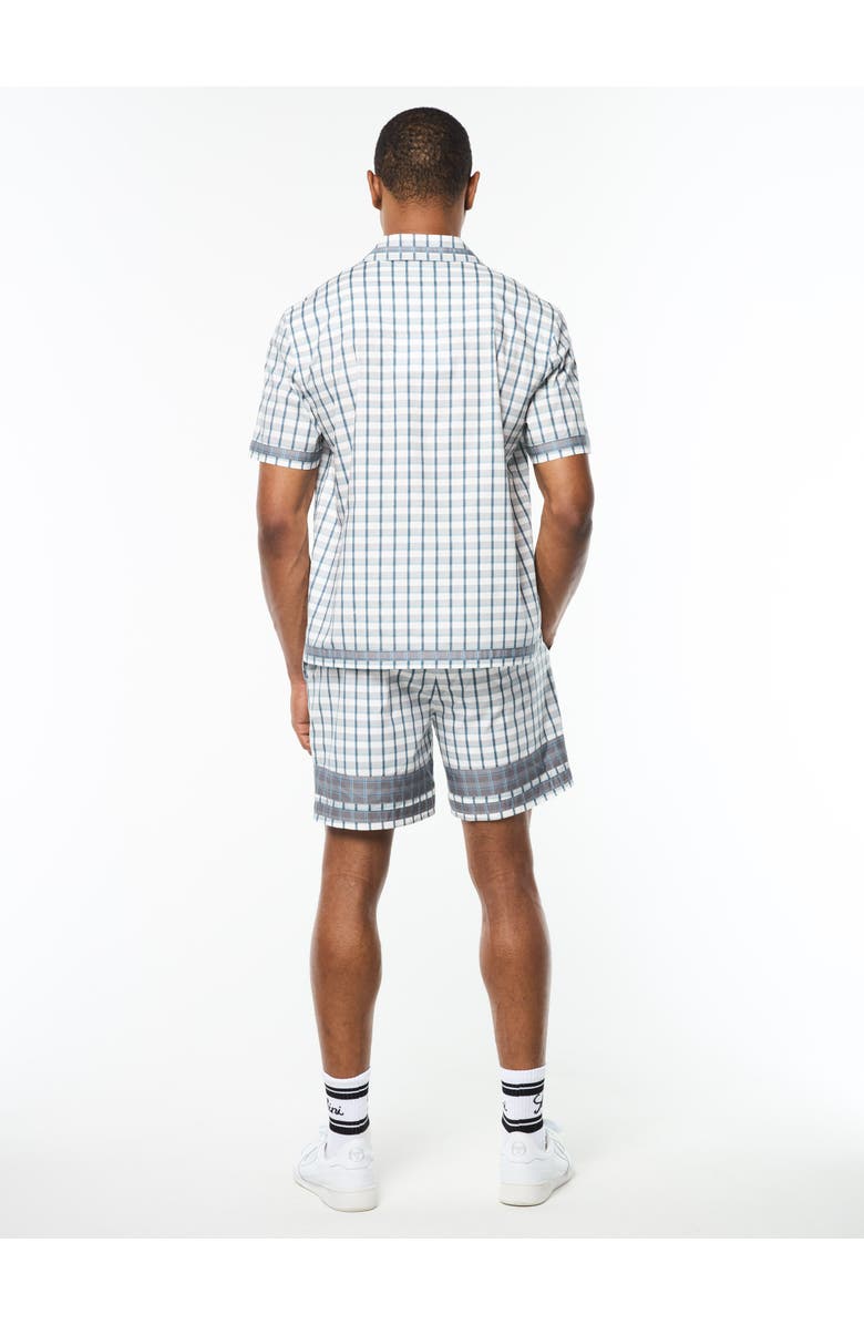 Sergio Tacchini Quadretto Cabana Shirt, Alternate, color, Brilliant White