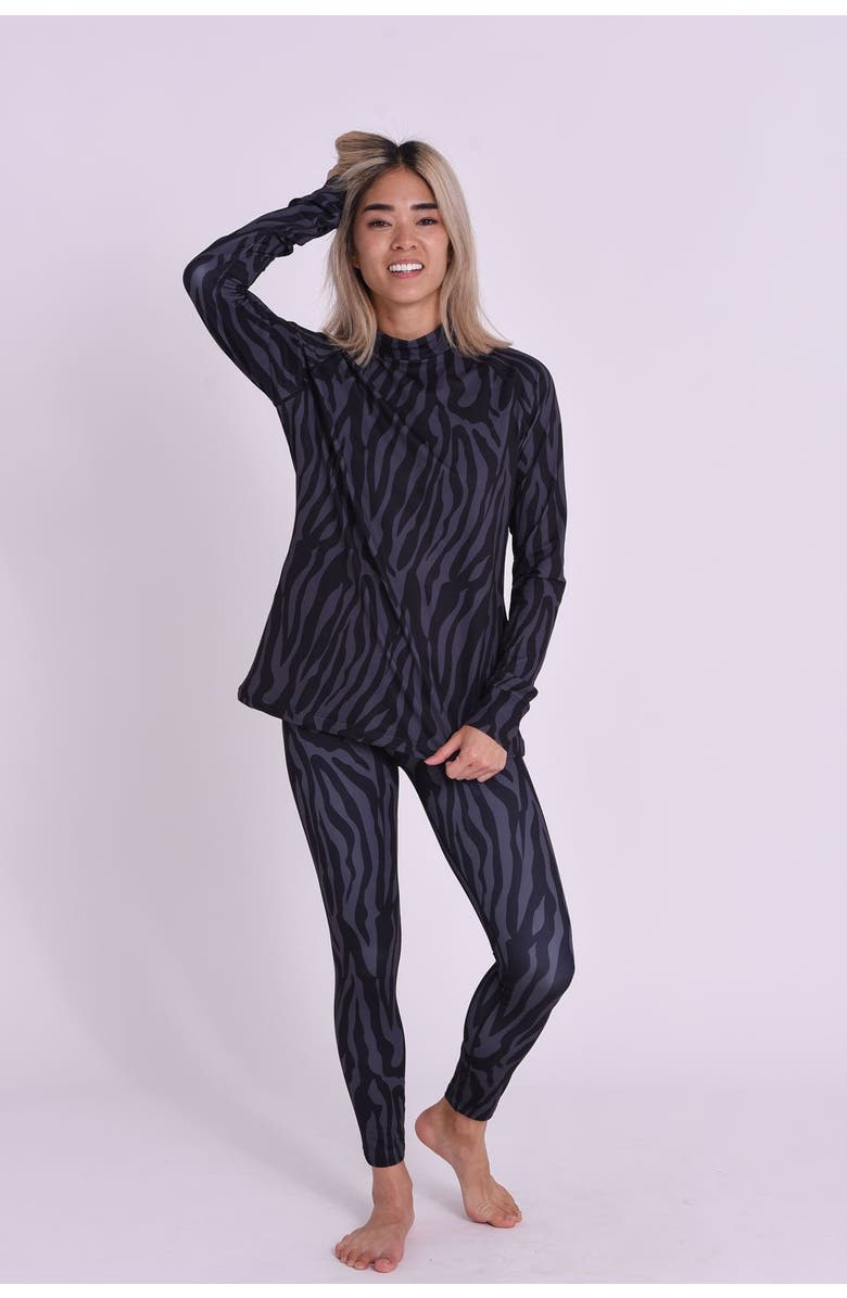 OOSC Baselayer Top - Black Tiger Women's, Alternate, color, Black Tiger