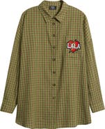 Dressed in Lala Soul Searching Cotton Button-Up Shirt
