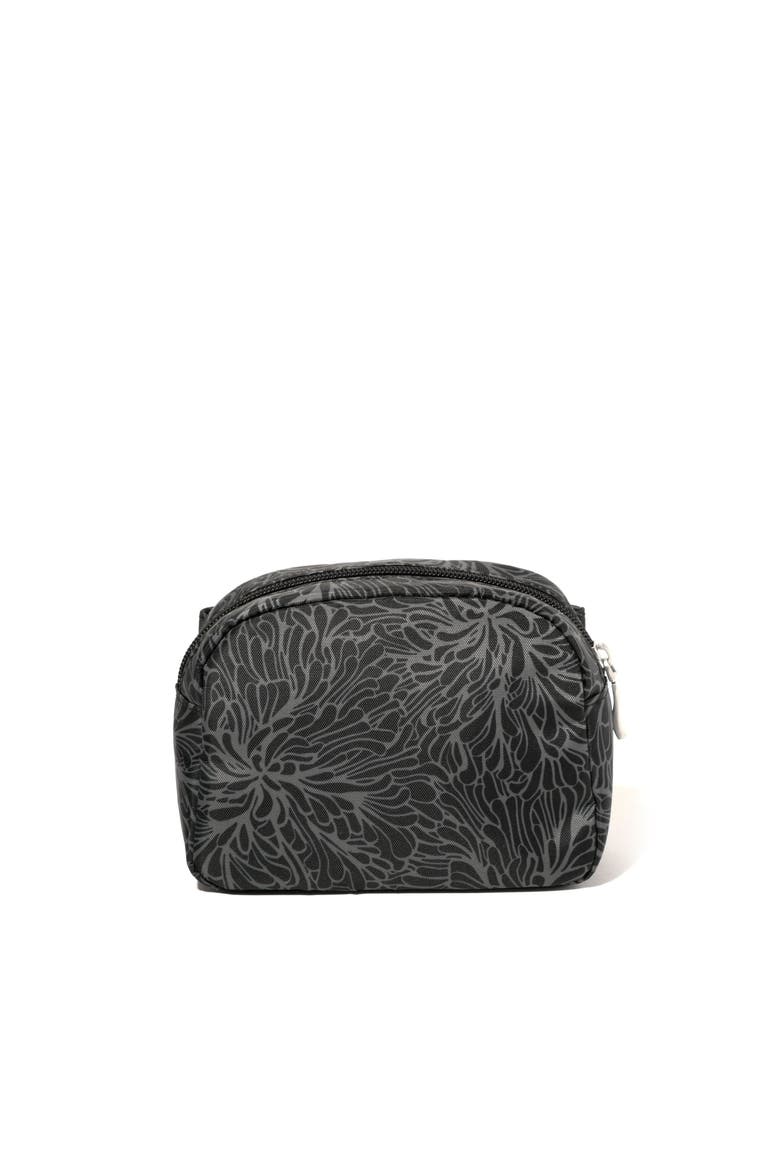 Small Pocket Cosmetic Bag, Alternate, color, Midnight Blossom