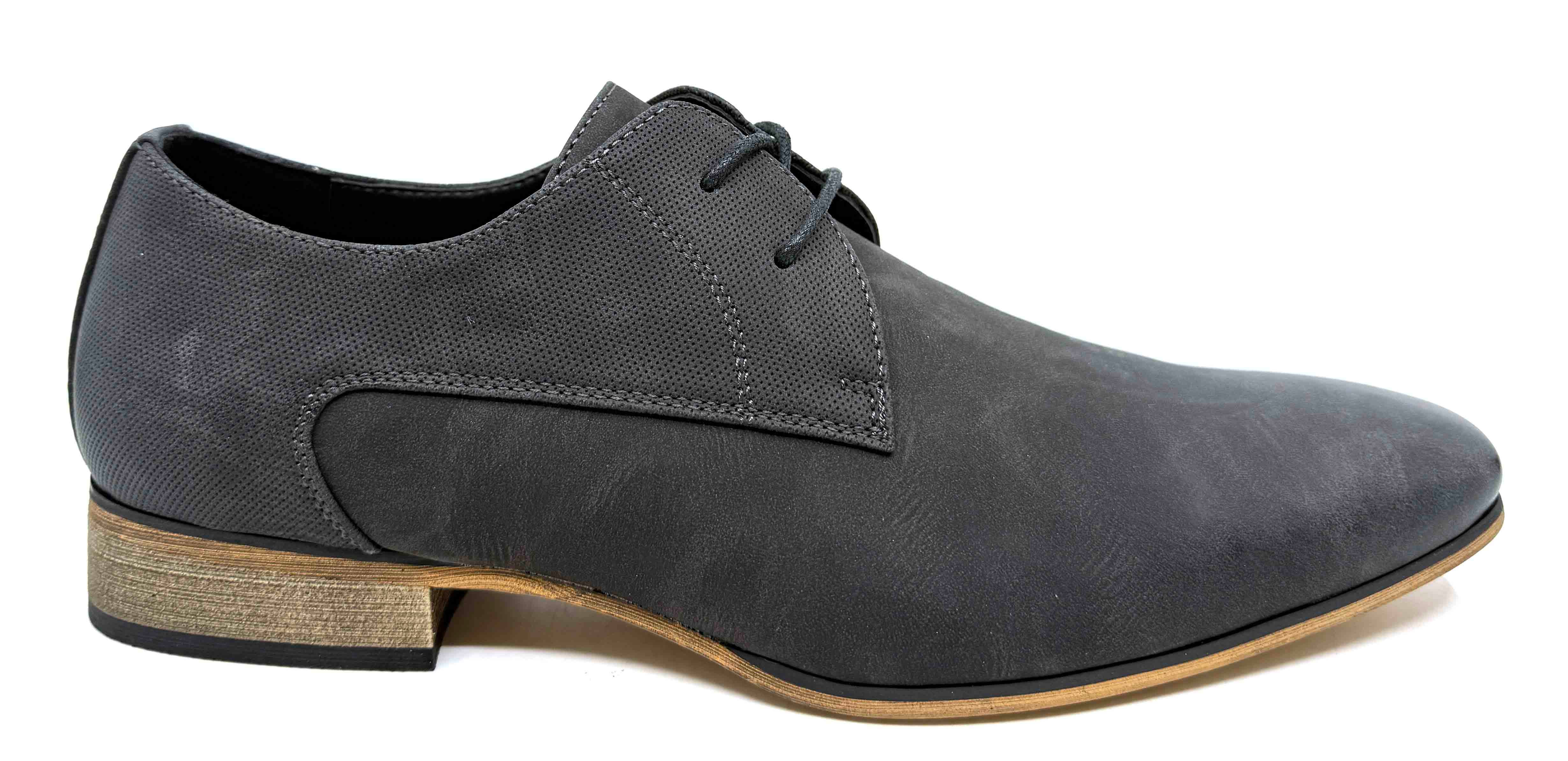 Uncut Chartmann Derby Shoe, Main, color, Black Nubuck Pu