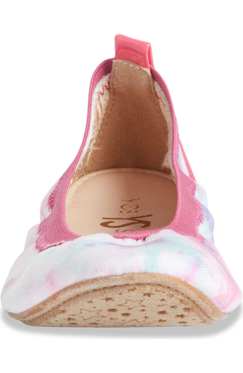 Yosi Samra Kids' Miss Samara Tie Dye Ballet Flat, Alternate, color,