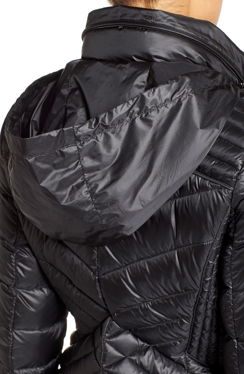 Halogen<sup>®</sup> Hooded Quilted Down Jacket, Alternate, color,