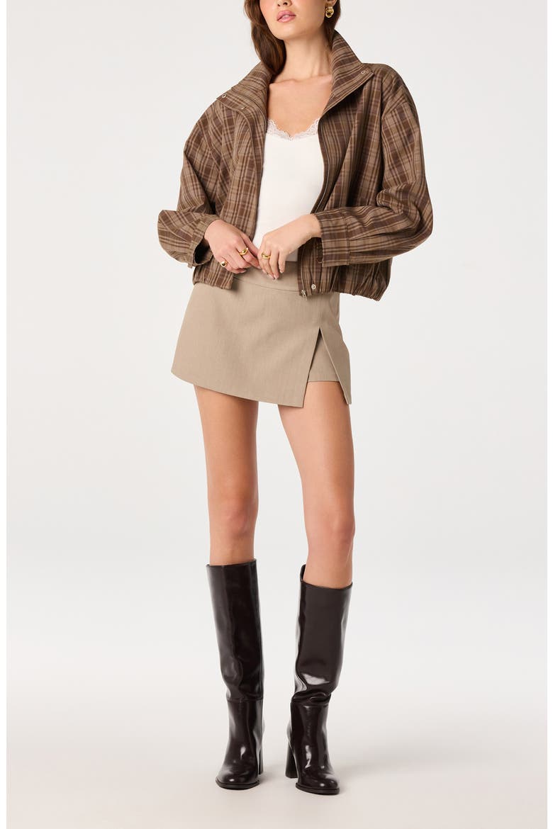 Tessa Skort, Alternate, color, TAUPE