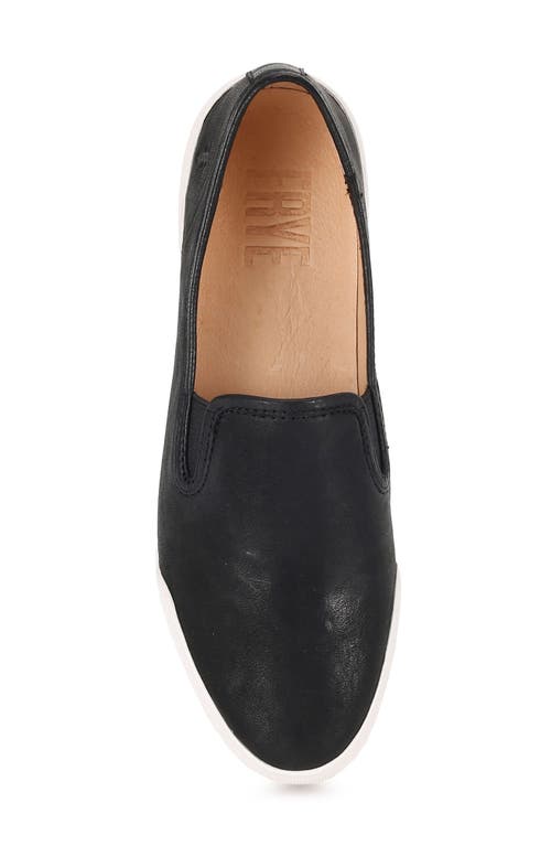 Frye Mia Slip-on Sneaker In Black