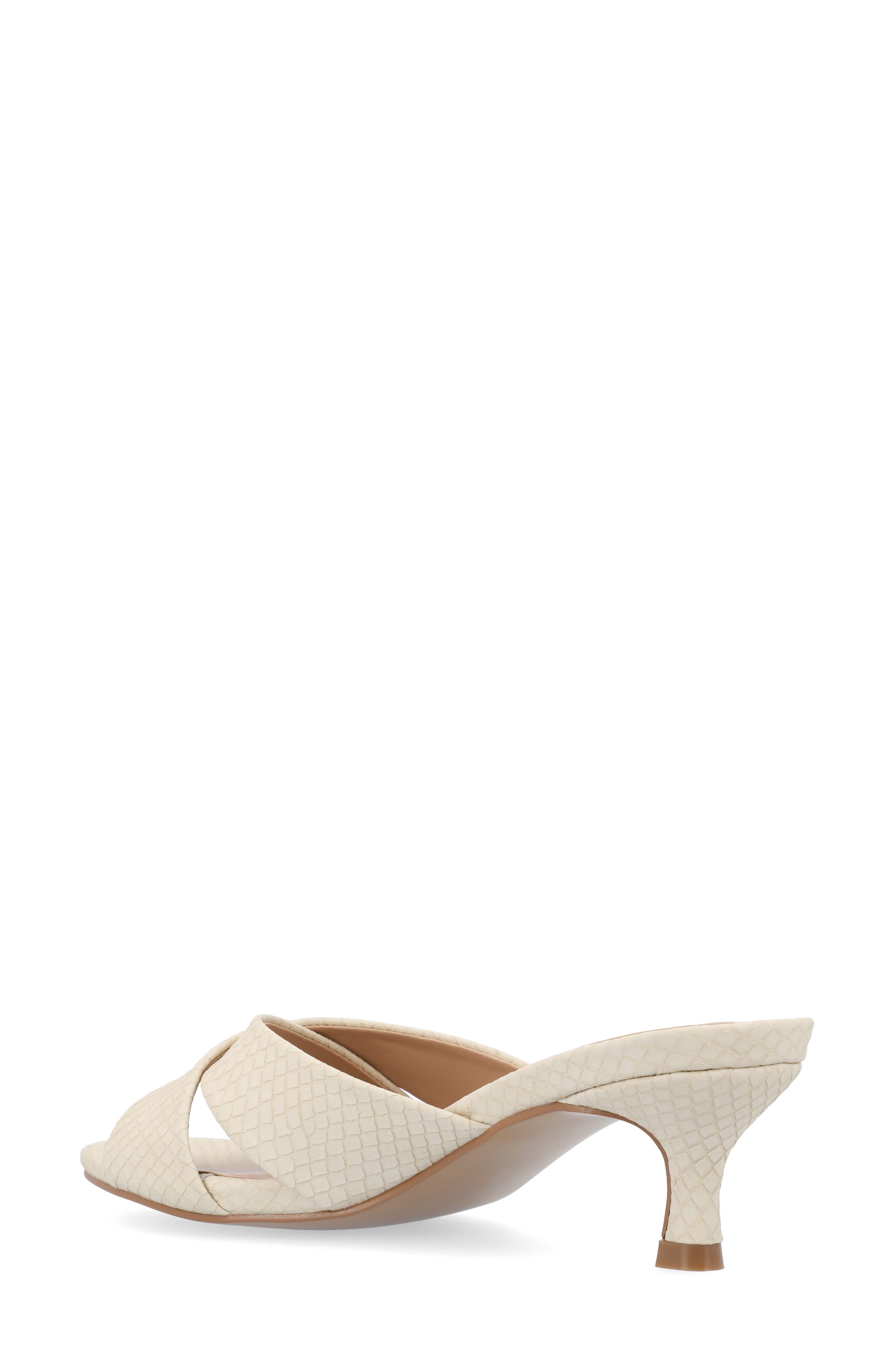 Journee Collection Berkly Slide Sandal, Alternate, color, Bone