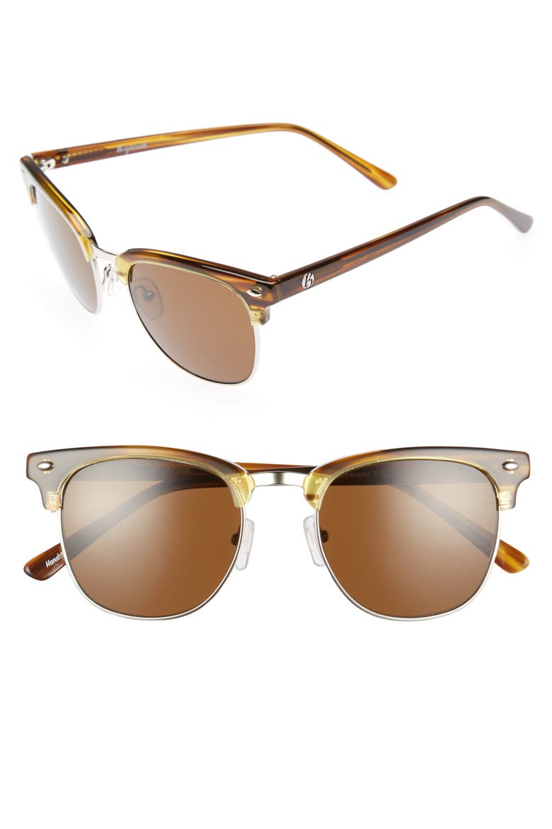 Copeland 51mm Sunglasses, Main, color, AMBER/ BROWN